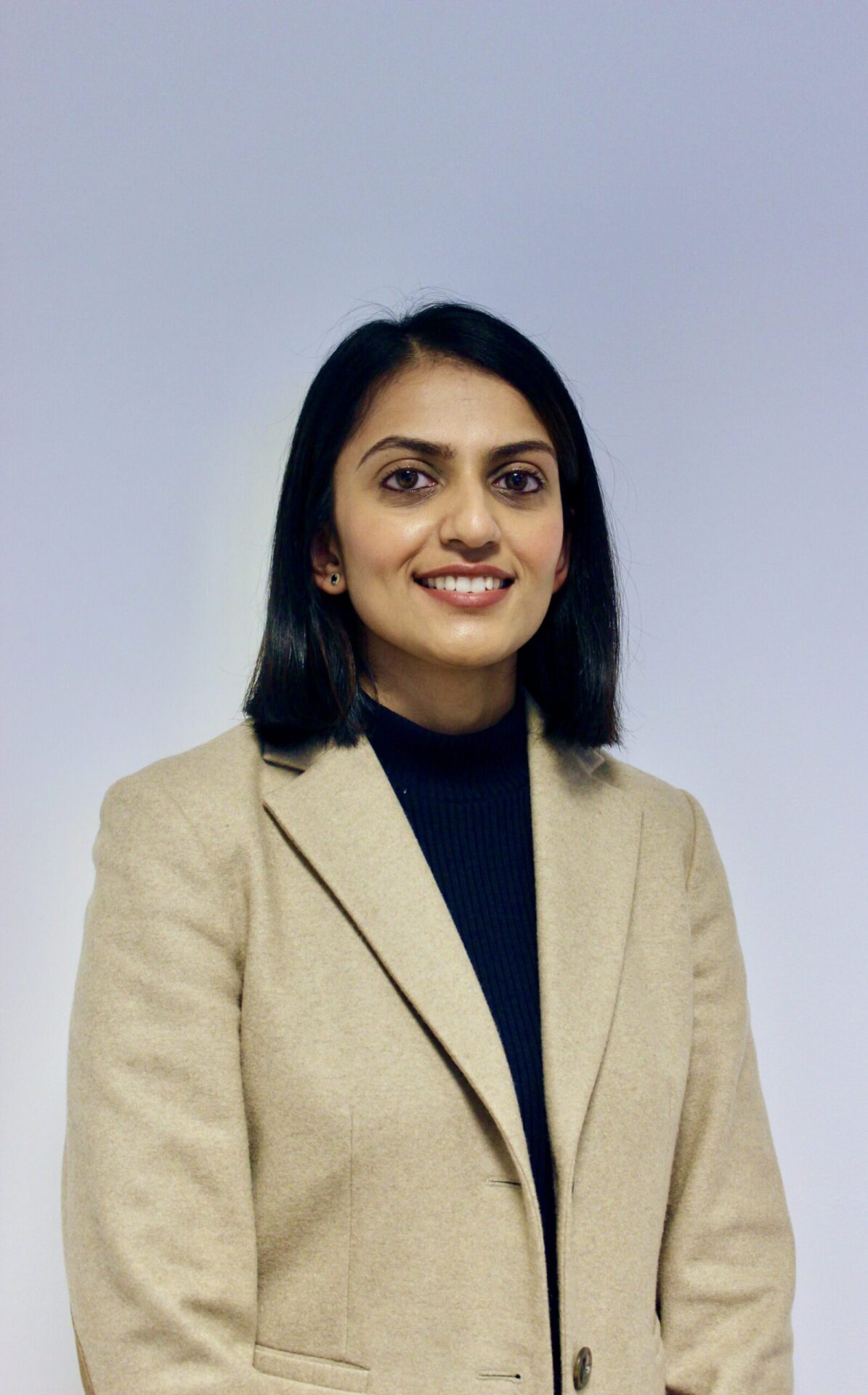 Avni Varsani, a passionate Trainee Solicitor at Exchange Legal Services, exemplifying dedication and a commitment to excellence in her field.